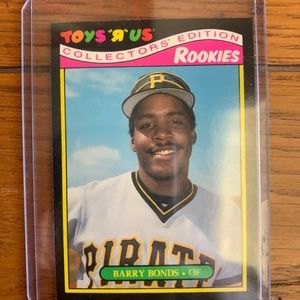 Barry bonds toys r us rookie card